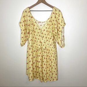 Christy Dawn Yellow Floral Dress